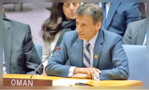 ഗ​സ്സ​ക്കെ​തി​രാ​യ ഉ​പ​രോ​ധം പി​ൻ​വ​ലി​ക്ക​ണ​മെ​ന്ന് ഐ​ക്യ​രാ​ഷ്ട്ര​സ​ഭ​യി​ൽ ഒ​മാ​ൻ