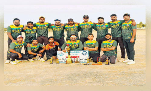 സൂ​പ്പ​ര്‍ ക​പ്പ് ക്രി​ക്ക​റ്റ് ടൂ​ര്‍ണ​മെ​ന്റ്​: റാ​സാ​ത് ഇ​ല​വ​ന്‍ ജേ​താ​ക്ക​ൾ