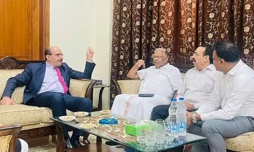Muslim League leaders meet Palestinian ambassador