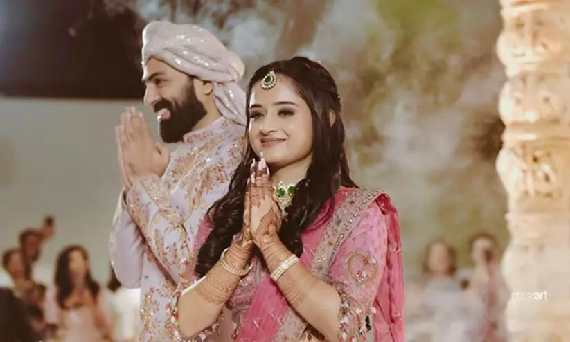 Actor Govind  Padmasoorya And Actress  Gopika Anil Got Engaged