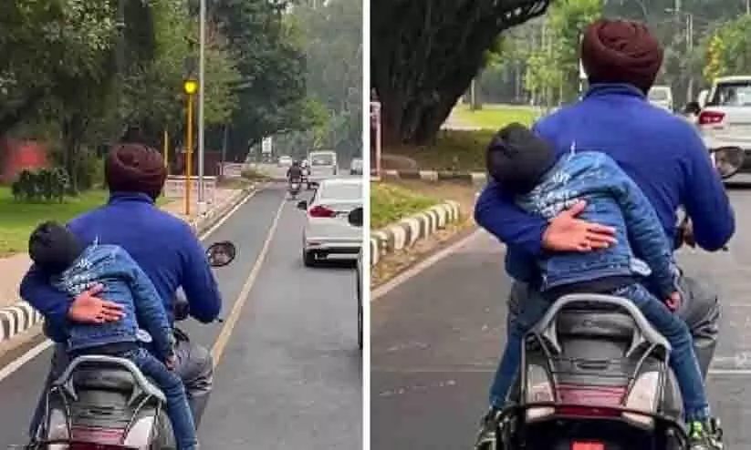 ‘കുട്ടികളുടെ സുരക്ഷയ്ക്ക് അനുകരണീയ മാതൃക’; ചിത്രം പങ്കുവച്ച് എം.വി.ഡി ‘കുട്ടികളുടെ സുരക്ഷയ്ക്ക് അനുകരണീയ മാതൃക’; ചിത്രം പങ്കുവച്ച് എം.വി.ഡി