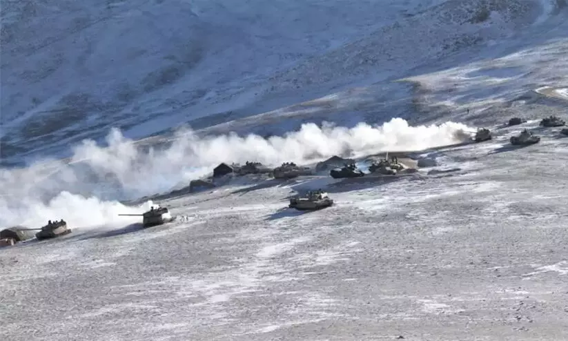 നിയന്ത്രണരേഖയിൽ ചൈന വൻ നിർമാണ പ്രവർത്തനം തുടരുന്നുവെന്ന് പെന്റഗൺ