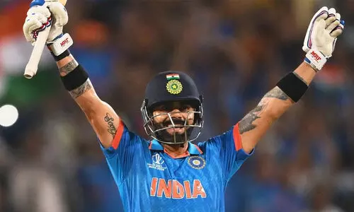 ടീമിന് ആദ്യ പരിഗണന നൽകു...; സെഞ്ച്വറിക്കായി ഇന്ത്യയുടെ വിജയം വൈകിപ്പിച്ച കോഹ്ലിക്കെതിരെ ടെസ്റ്റ് താരം ടീമിന് ആദ്യ പരിഗണന നൽകു...; സെഞ്ച്വറിക്കായി ഇന്ത്യയുടെ വിജയം വൈകിപ്പിച്ച കോഹ്ലിക്കെതിരെ ടെസ്റ്റ് താരം