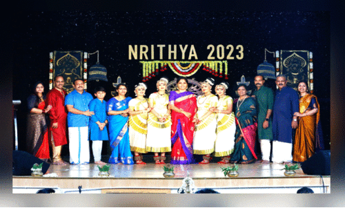 നൃ​ത്യ2023 മോ​ഹി​നി​യാ​ട്ടം അ​ര​ങ്ങേ​റ്റം