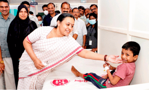 കണ്ണൂർ ജില്ല ആശുപത്രി  മലിനജല പ്ലാന്റ് പൂർത്തിയായാൽ സൂപ്പർ സ്പെഷാലിറ്റി ബ്ലോക്ക്‌ തുറക്കും -മന്ത്രി