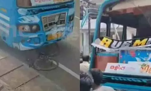kannur bus accident