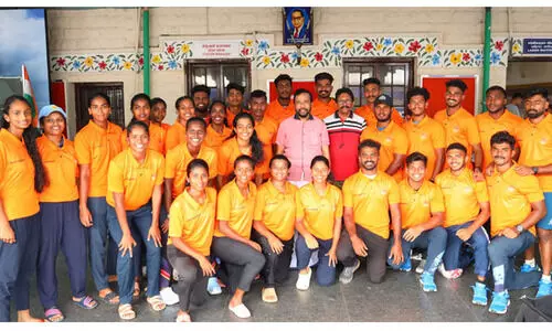 നാഷണൽ ഗെയിംസിൽ പങ്കെടുക്കാനായി 30 അംഗ പുരുഷ-വനിതാ റഗ്ബി താരങ്ങൾ യാത്ര പുറപ്പെട്ടു