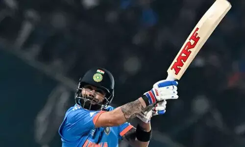 രക്ഷകൻ കോഹ്‍ലി; നാല് വിക്കറ്റ് ജയത്തോടെ ഇന്ത്യയുടെ അപരാജിത കുതിപ്പ്