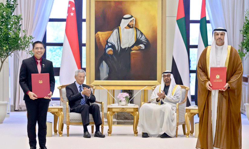 സ​ഹ​ക​ര​ണ​ത്തി​ന്​ യു.​എ.​ഇ-​സിം​ഗ​പ്പൂ​ർ ക​രാ​ർ