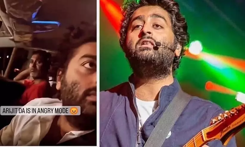 Arijit Singh Loses His Cool After Fan Chases Him, Honks Repeatedly For A Selfie