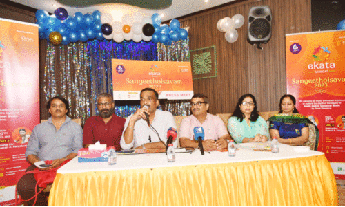 ഏ​ക​ത മ​സ്‌​ക​ത്ത് ‘സം​ഗീ​തോ​ത്സ​വം-2023’ 26 മു​ത​ൽ