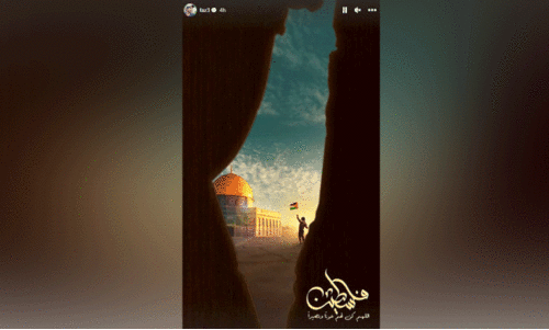 ഫ​ല​സ്തീ​ന്​ പ്രാ​ർ​ഥ​ന​ക​ളു​മാ​യി ശൈ​ഖ്​ ഹം​ദാ​ൻ