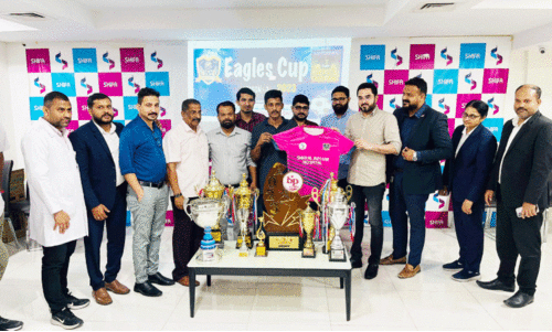 ഈ​ഗ്ൾ​സ് ഫു​ട്ബാ​ൾ ക്ല​ബ് ജ​ഴ്‌​സി പ്ര​കാ​ശ​നം