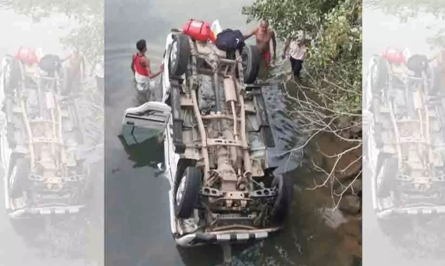 സെൽഫി എടുക്കുന്നതിനിടെ വാഹനത്തിന്റെ നിയന്ത്രണം നഷ്ടപ്പെട്ടു; കുടുംബത്തിലെ അഞ്ച്പേർക്ക് ദാരുണാന്ത്യം