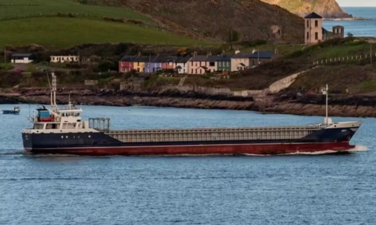 The Verity cargo ship