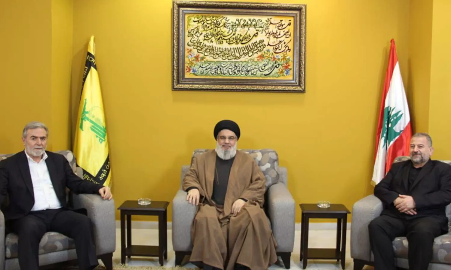 ഹിസ്ബുല്ല മേധാവി ഹമാസുമായി കൂടിക്കാഴ്ച നടത്തി