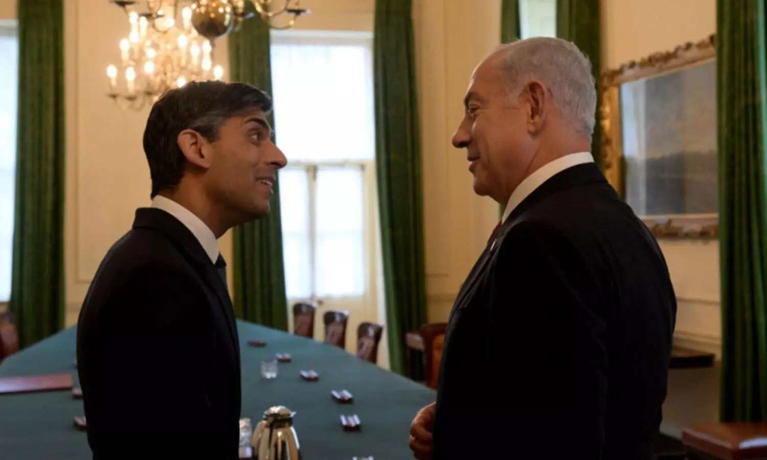 Rishi Sunak, Binyamin Netanyahu