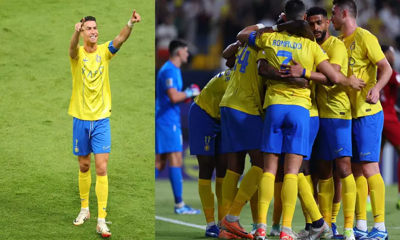 റൊണാൾഡോ മാജിക് വീണ്ടും; ത്രില്ലർ പോരിൽ ദുഹൈലിനെ വീഴ്ത്തി അൽ നസ്ർ മുന്നോട്ട്