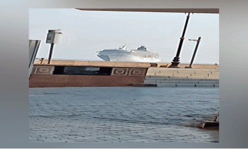 ആ​ദ്യ​ക​പ്പ​ൽ എ​ത്തി; ക്രൂ​സ്​ സീ​സ​ണി​ന്​ തു​ട​ക്കം