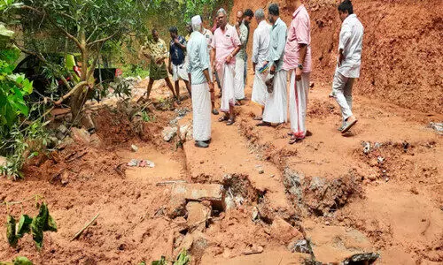 മതിൽ തകർന്ന്​ വീട്ടമ്മയുടെ മരണം; ദു​ര​ന്തം മ​റ​ക്കാ​നാ​വാ​തെ ബ​ന്ധു​ക്ക​ൾ