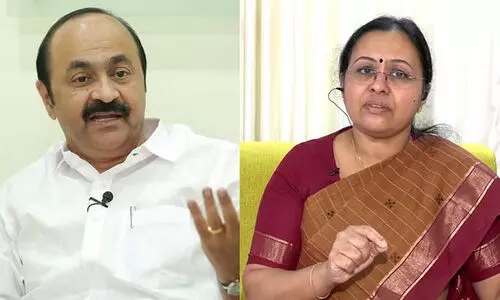 ആരോഗ്യ മന്ത്രി പ്രതിപക്ഷത്തിന് ക്ലാസെടുക്കാതെ ആരോപണങ്ങൾക്ക് മറുപടി പറയണമെന്ന് വി.ഡി സതീശൻ