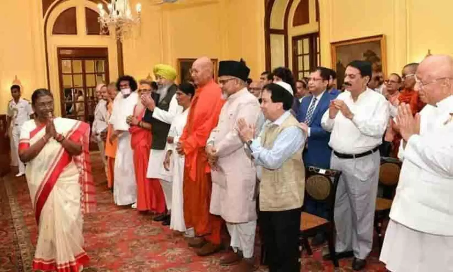 Interfaith conference at Rashtrapati Bhavan excluding Christian representatives