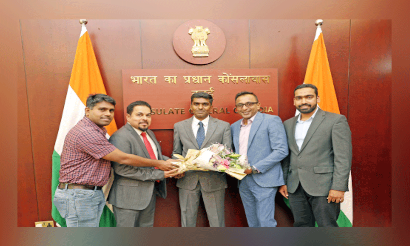 കോ​ൺ​സു​ൽ ജ​ന​റ​ലി​ന്​ ‘ഗ​ൾ​ഫ്​ മാ​ധ്യ​മ’​ത്തി​ന്‍റെ ആ​ശം​സ