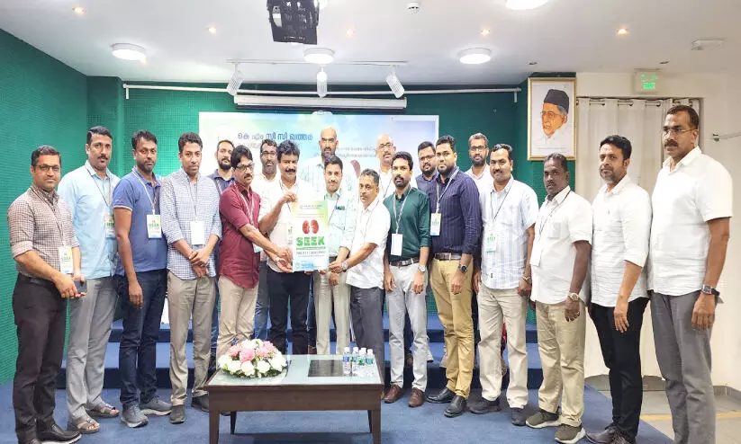 KMCC Kozhikode District Health Wing Seek Announcement State President  Dr. Administered by Abdul Samad