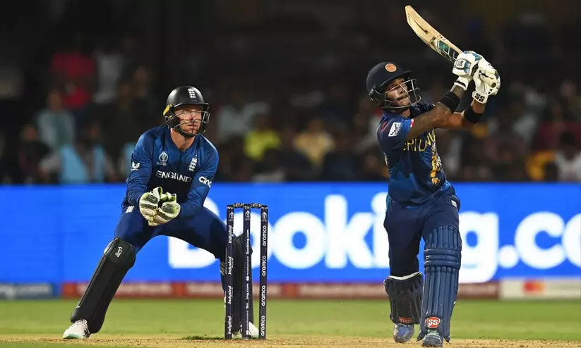 തോറ്റ്..തോറ്റ്...ഇംഗ്ലണ്ട്; നിസ്സാങ്കക്കും സമരവിക്രമക്കും അർധസെഞ്ച്വറി, ശ്രീലങ്കക്ക് എട്ടുവിക്കറ്റിന്റെ തകർപ്പൻ ജയം തോറ്റ്..തോറ്റ്...ഇംഗ്ലണ്ട്; നിസ്സാങ്കക്കും സമരവിക്രമക്കും അർധസെഞ്ച്വറി, ശ്രീലങ്കക്ക് എട്ടുവിക്കറ്റിന്റെ തകർപ്പൻ ജയം