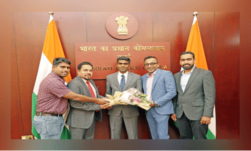 കോ​ൺ​സു​ൽ ജ​ന​റ​ലി​ന്​ ‘ഗ​ൾ​ഫ്​ മാ​ധ്യ​മ’​ത്തി​ന്‍റെ ആ​ശം​സ