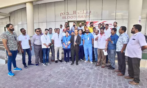 കൊ​ച്ചി കൂ​ട്ടാ​യ്മ ര​ക്ത​ദാ​ന ക്യാ​മ്പ് സം​ഘ​ടി​പ്പി​ച്ചു