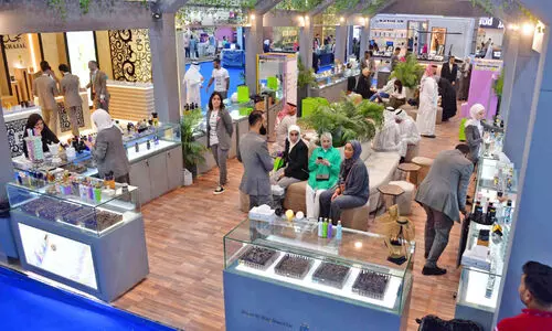 From the perfume exhibition