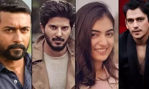 Suriya, Dulquer Salmaan, Nazriya and Vijay Varma team up for Sudha Kongara film