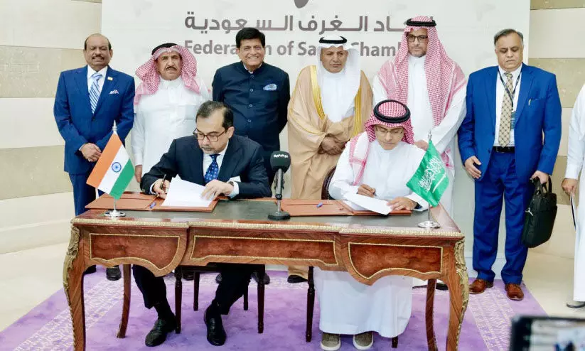 Saudi India Trading Agreement Signed