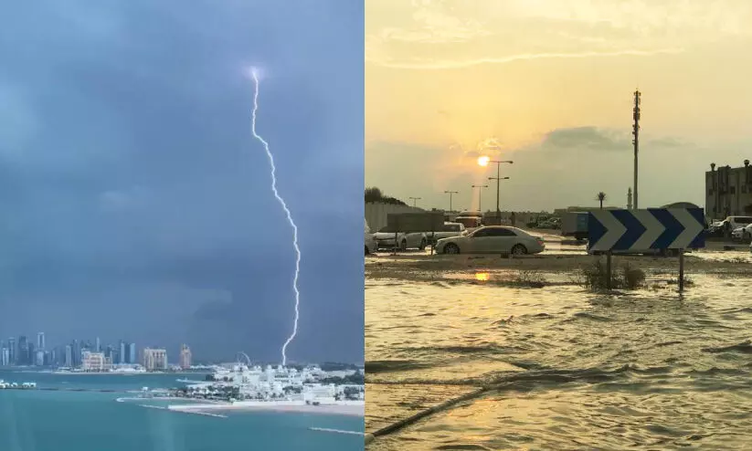 Rain In Qatar Rain In Qatar