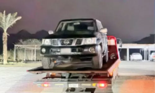 പൊ​ലീ​സി​ന് മു​ന്നി​ല്‍ വാ​ഹ​നാ​ഭ്യാ​സം; ഡ്രൈ​വ​ർ അ​റ​സ്റ്റി​ൽ