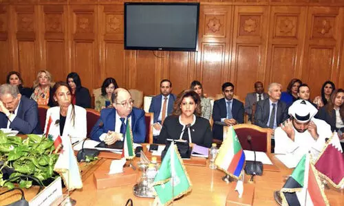 Sheikha Jawahar Assabah meeting