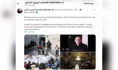 International Cooperation Minister Lulwa Al Khatir  X post