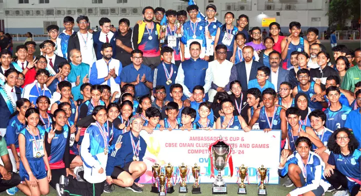 സി.​ബി.​എ​സ്.​ഇ ഒ​മാ​ൻ ക്ല​സ്റ്റ​ർ സ്‌​പോ​ർ​ട്‌​സ് ആ​ൻ​ഡ്   ഗെ​യിം​സ്: ഇ​ന്ത്യ​ൻ സ്കൂ​ൾ മ​സ്ക​ത്ത്​ ജേ​താ​ക്ക​ൾ