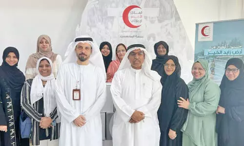 ഫ​ല​സ്തീ​ന്​ കൈ​ത്താ​ങ്ങാ​യി ദു​ബൈ കെ.​എം.​സി.​സി വ​നി​ത വി​ഭാ​ഗം