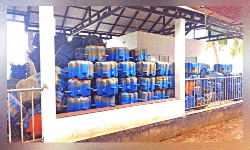 നിർമാണത്തിൽ അഴിമതിയെന്ന് പരാതി സാൻഡ്ബാങ്ക്സിൽ വിജിലൻസ് പരിശോധന