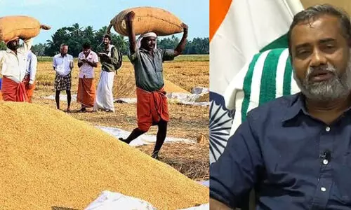 സംസ്ഥാനത്ത് നെല്ലു സംഭരണം: കര്‍ഷകര്‍ക്ക് സമയത്ത് പണം ലഭ്യമാക്കുകയാണ് ലക്ഷ്യമെന്ന് പി. പ്രസാദ്