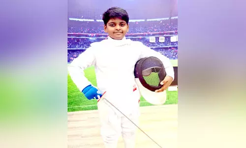 ദേ​ശീ​യ ഫെ​ൻ​സി​ങ്; മെ​ഡ​ൽ നേ​ട്ട​വു​മാ​യി മ​ല​യാ​ളി വി​ദ്യാ​ർ​ഥി