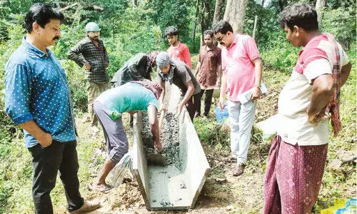 വ​ന‍്യ​ജീ​വി ശ​ല‍്യം: വ​നാ​തി​ർ​ത്തി​ക​ളി​ൽ ഹാ​ങ്ങി​ങ് ഫെ​ൻ​സി​ങ് സ്ഥാ​പി​ക്ക​ൽ തു​ട​ങ്ങി