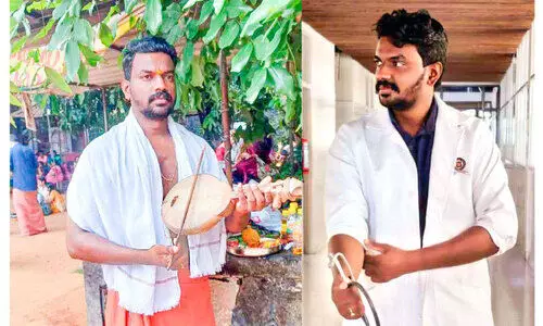 പുള്ളോൻവീണ പിടിച്ച കൈകളിൽ ഇനി സ്റ്റെതസ്കോപ്​