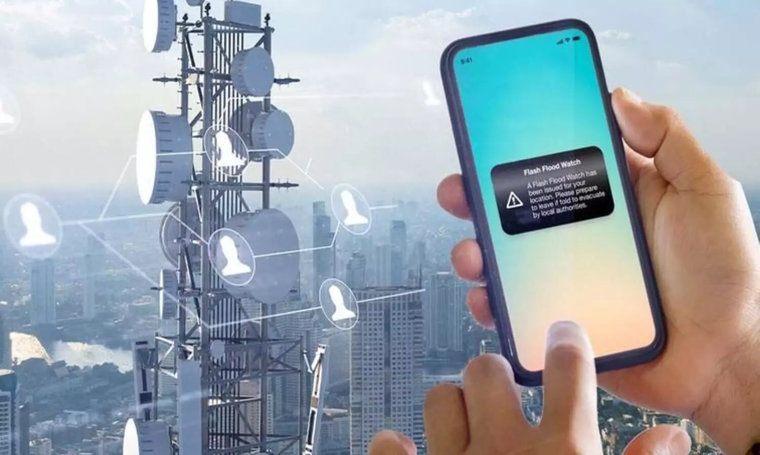 mobile phone users in Kerala will get sample emergency alert