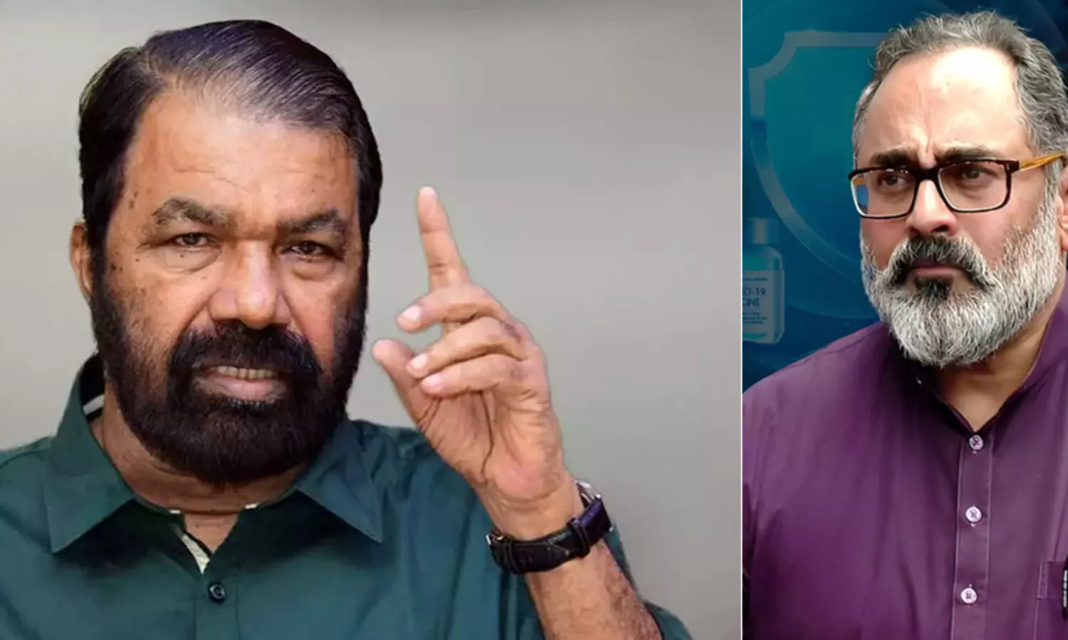 മുഖ്യമന്ത്രിയെക്കുറിച്ച് ഒരക്ഷരം പറയാൻ കേന്ദ്ര മന്ത്രി രാജീവ് ചന്ദ്രശേഖറിന് അർഹതയില്ലെന്ന് വി. ശിവൻകുട്ടി