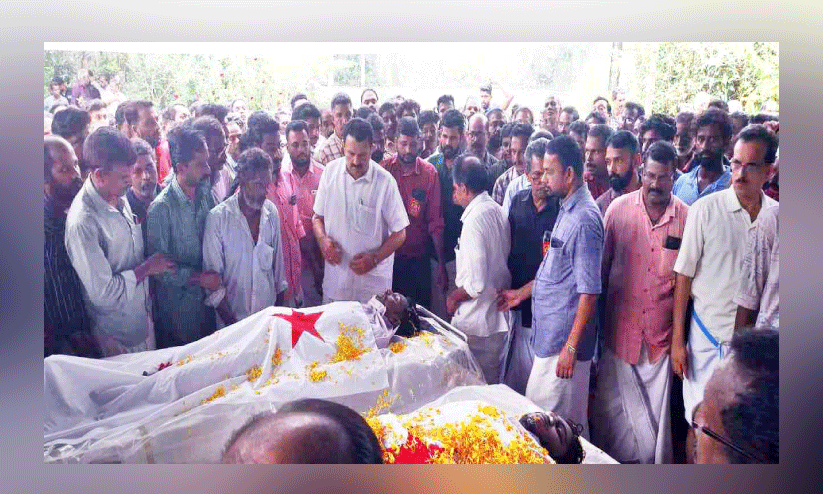 തോണി മറിഞ്ഞ് മരണം: യുവാക്കൾക്ക് നാടിന്റെ യാത്രാമൊഴി