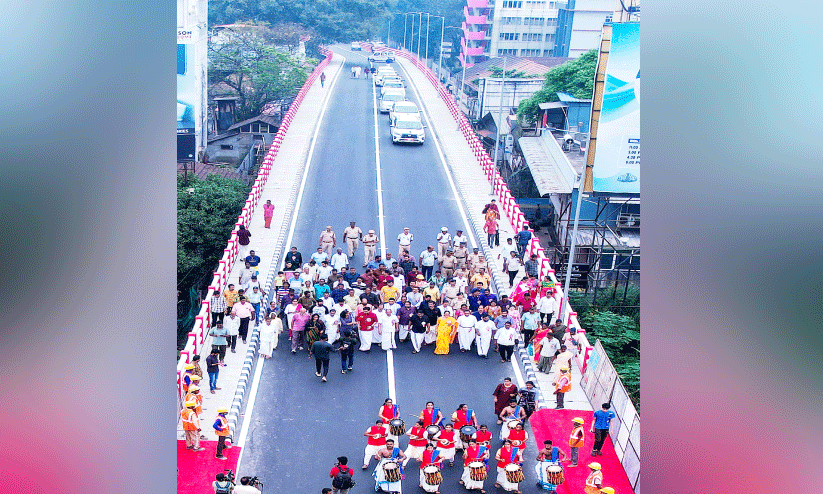പുതുമോടിയിൽ സി.എച്ച് മേൽപാലം