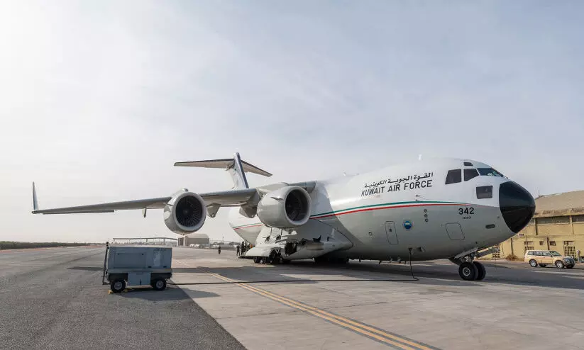 6th Flight arrived for Gaza